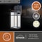 Vaxcel Hubbard 5-in W 1 Light Dusk to Dawn Textured Black Outdoor Wall Lantern Clear Glass Shade T0720 - alternate 7